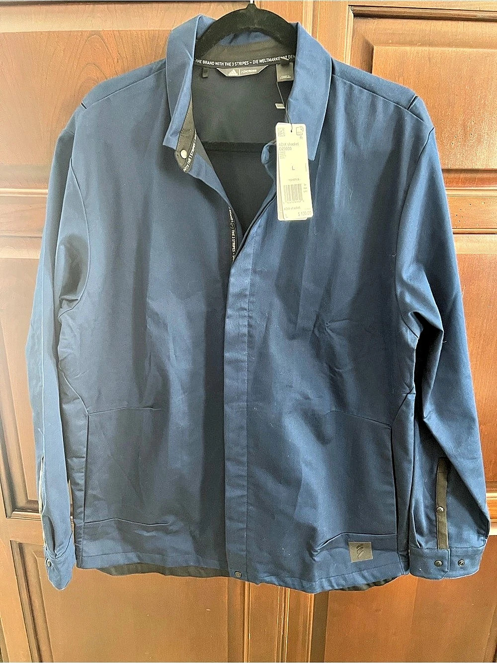 adidas Adicross Shacket Men's Blue Size Large NWT